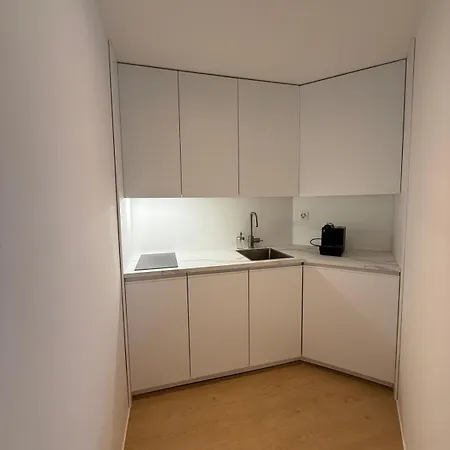 Wasserfall - Zentrum - Balkon - Seeblick - Kueche Apartman St. Moritz