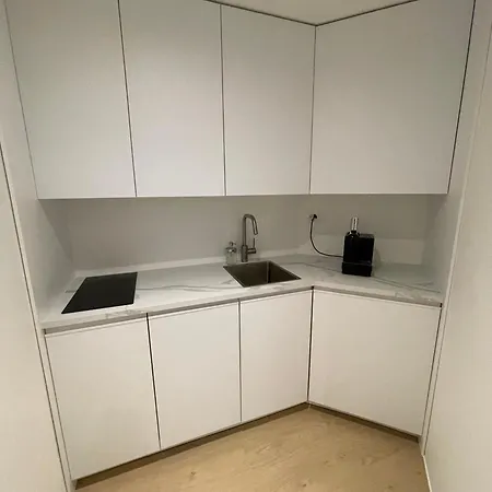 Wasserfall - Zentrum - Balkon - Seeblick - Kueche St. Moritz