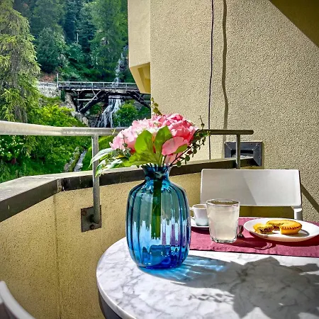 شقة Wasserfall - Zentrum - Balkon - Seeblick - Kueche سانت موريتز