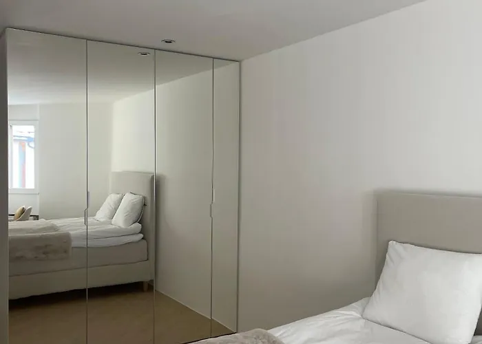 Wasserfall - Zentrum - Balkon - Seeblick - Kueche St. Moritz